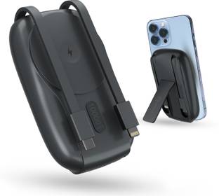 Mobilla 10000 mAh 22.5 W Wired & Wireless With MagSafe Compact Pocket Size Power Bank