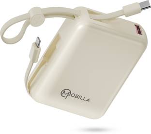 Mobilla 10000 mAh 27 W Compact Pocket Size Power Bank