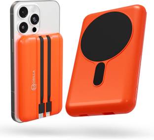 Mobilla 10000 mAh 22.5 W Wired & Wireless With MagSafe Compact Pocket Size Power Bank