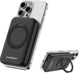 Ambrane 10000 mAh 22.5 W With MagSafe Power Bank