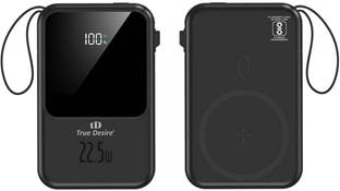 True Desire 10000 mAh 22.5 W Wired & Wireless With MagSafe Compact Pocket Size Power Bank