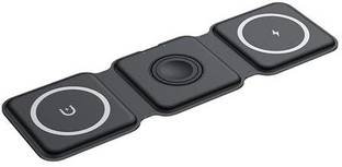 True Desire 3 in 1 Magnetic Foldable MagSafe Compatible Wireless Charger Charging Pad