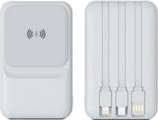 Rasta 10000 mAh 22.5 W Wired & Wireless With MagSafe Slim Pocket Size Power Bank