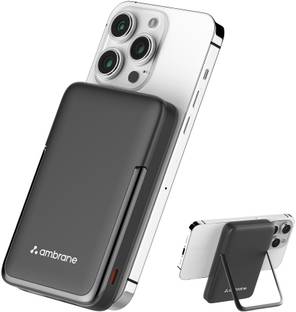 Ambrane 10000 mAh 22.5 W Wireless With MagSafe Power Bank