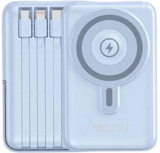 ModishOmbre 10000 mAh 22.5 W Wired & Wireless With MagSafe Ultra Slim Pocket Size Power Bank