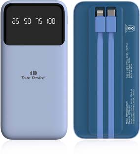 True Desire 10000 mAh 20 W Slim Pocket Size Power Bank