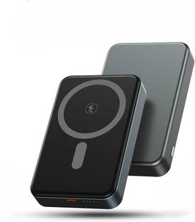 HANFOOK 10000 mAh 30 W Wired & Wireless With MagSafe Ultra Slim Pocket Size Power Bank