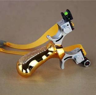 infinitystore Slingshot with Handle for Hiking, Camping, Rock Climbing Slingshot