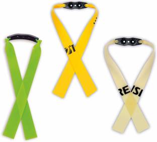 Allan Mark 3 Pcs Efficient Fast Rebound 170mm Replacement Flat Rubber Band Slingshot