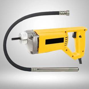 RanPra Heavy Duty Electric Concrete Vibrator with 35 MM 2 Metre Needle Pistol Grip Drill
