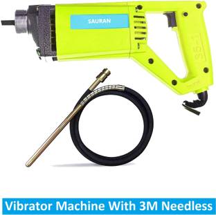 Sauran Heavy Duty Concrete Needle Vibrator Machine With 3 Meter Rod (VNM11) Pistol Grip Drill