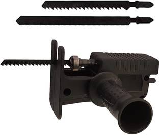 RanPra NEW-Black Jigsaw attachment for drill machine Wide Applications Angle Drill