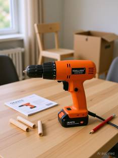 OKASTA Toollogy Electric Screwdriver cum Drill Machine with Reverse Forward & Torque Adjustment System...