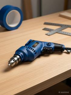JK Super Drive Copper Armature, 400 W, 3000RPM 10mm Electric Drill (Blue) Pistol Grip Drill