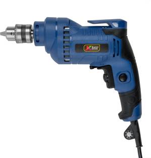 JK Super Drive Copper Armature, 400 W, 3000RPM 10mm Electric Drill (Blue) Pistol Grip Drill