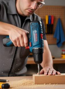 BOSCH GSR 120-Li Cordless Drill Driver (Double Battery) 0 60 1 9G8 0F0 Cordless Drill