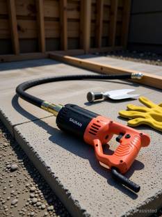 Sauran 3 meter 35 mm Electrical Concrete Vibrator Needle Machine Pistol Grip Drill