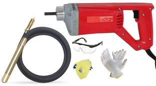 Digital Craft Concrete Vibrator 35mm Handheld Cement Soil Mixer Angle Drill