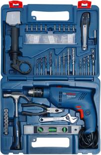 BOSCH Professional GSB 600 Percussion Impact (100 Piece Kit) Pistol Grip Drill
