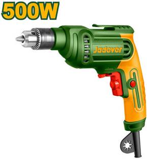 JADEVER JADEVER Electric Drill 500W, 3200RPM JDED15501 JDED15501 Pistol Grip Drill