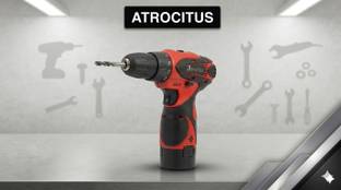 Atrocitus Cordless Drill_10mm_12V_1350RPM ATR94__12V(Kit)_CDCordless Drill_10mm_12V_1350RMP Cordless D...