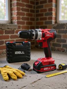 iBELL One Power Series Cordless Impact Drill CD20-30 20V 30Nm 1450RPM with 2Ah Battery & Charger in BM...