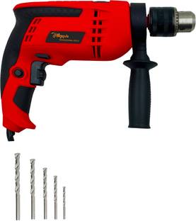 Hillgrove HGCM1153M3 700W Drill Machine with 5Pcs Masonry Drill Bits for Making Holes in Metal/Wood/Co...