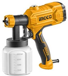 INGCO Electric Spray Gun Matte Finish 450 Watt with Viscosity Measuring Cup 800 ml SPG3508 Pistol Grip Drill
