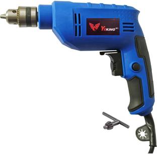 Mamodiaz Yiking YLR-10RF (500W) Left Right Drill Machine Heavy Duty with Variable Speed Impact Driver (10 mm Chuck Size, 500 W) Pistol Grip Drill