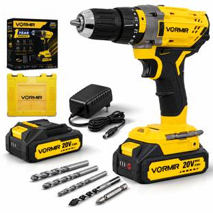 iBELL VORMIR VR CD21-30 20V Max Cordless Impact Drill, 2 Modes (Drill & Impact), Dual Speed 0–1450 RPM...