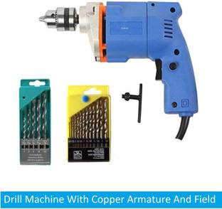 Sauran 10mm Professional & Home Pistol Grip Drill Machine with drill bit (PWD99) Pistol Grip Drill