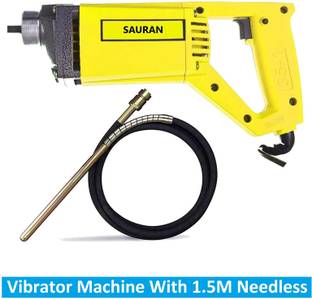 Sauran Heavy Duty Concrete Needle Vibrator Machine With 1.5 Meter Rod (VNM18) Pistol Grip Drill