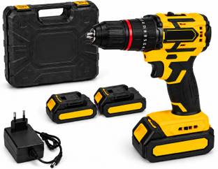 Flipkart SmartBuy 66NM Cordless Drill Driver Machine with 2 Li-ion Batteries, Charger & Carry Case CD-...