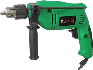 Inditrust 6 Month Warranty 700W Heavy duty 13mm Impact Reversible Electric Drill Machine Pistol Grip D...