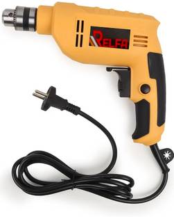 Mamodiaz Relfa Rf-Ed-10LR (450)Left Right Drill Machine and Metro MED 10RF 10mm reversible drill machi...