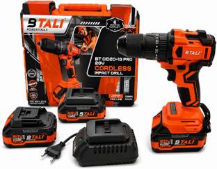 MPT BT CID20-13 PRO CORDLESS BRUSHLESS IMPACT DRILL 60NM TORQUE 20V / 4.0AH LI-ION BATTERY & CHARGER C...