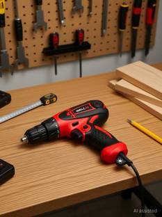 iBELL IBL SD10-86 Electric Screwdriver,280W, Copper Armature, Torque 19+1 Drill Moden, 750RPM Pistol G...