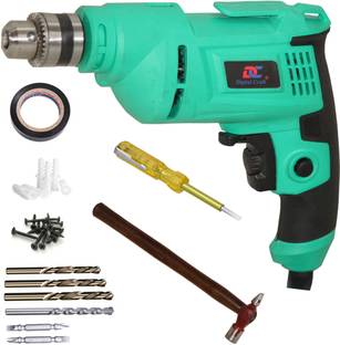 Digital Craft Powerful Home Drill Reversible Function for DIY & Repair Tasks 10MM Electric 600W Drill ...