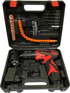 Xydrozen 12V Cordless Power Drill 10mm Keyless Chuck 1350RPM Tool Kit 12V Cordless Power Drill 10mm Ke...