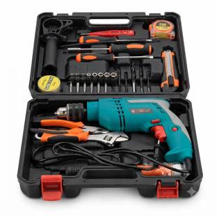 DELIVERYPAX 910W Impact Hammer Drill Machine for Home & Professional with 23-Pcs Tool Kit | 13mm Chuck...