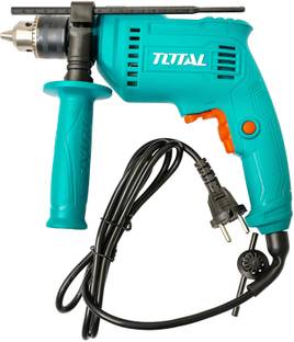 TOTAL 680W Rust-Proof Impact Drill,3000 RPM, Capacity: 13mm, Variable Speed TG1061356 Pistol Grip Dril...