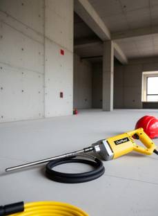 Sauran Electric Vibrator Cement Mixer with Needle / Shaft CF-379 Pistol Grip Drill Angle Drill