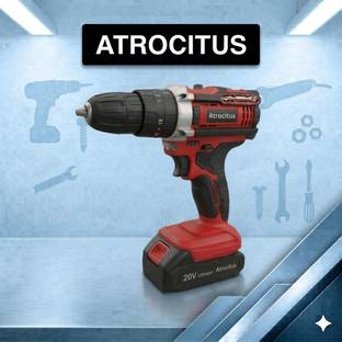 Atrocitus Cordless Drill_10mm_20V_1500RPM ATR127__Kit(21V)_CDCordless Drill_10mm_20V_1500RMP Cordless ...