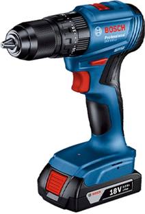 BOSCH GSB 185-LI /Driver With 23 pcs bit set, 1 GAL 18V-40 Quick Charger, 2 x GBA 18V 2.0Ah battery fo...