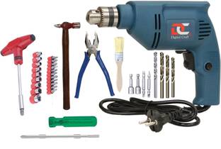 Digital Craft Electric Reversible Drill Machine 10MM,T-Bar Socket Set,4 Utility Tools Pistol Grip Dril...
