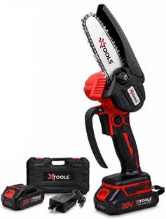 XTOOLS CS6 6 Inch Cordless Chainsaw 20V Battery Powered Mini Chain Saw for Wood Cutting 6 inch Cordles...