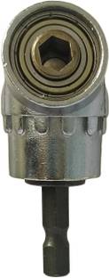 Inditrust 105 Degree Right Angle Drill Attachment Driver Drill Machine With ¼” Hex Shank Quick Change Drive, Magnetic Bit Holder Angle Drill