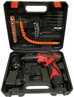 TRUDO 12V Cordless Power Drill Screwdriver 25PCS Kit with Dual Batteries 12V Cordless Power Drill Scre...