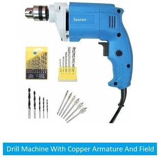 Sauran 10mm Drill Machine for Wall,Metal,Wood (PWD84) Pistol Grip Drill