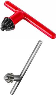 Gadariya King Heavy Duty 10&13mm Drill chuck Key Suitable for all Hand Drilling Machines Angle Drill